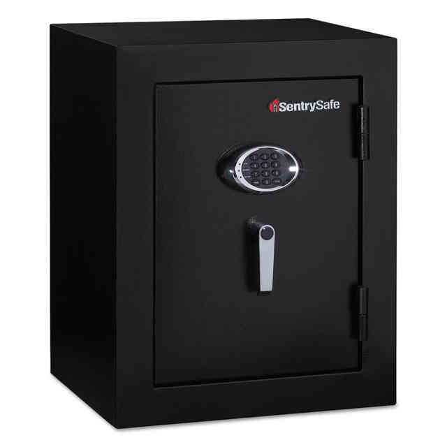 Executive Fire-Safe, 3.4 cu ft, 21.75w x 19d x 27.75h, Black Executive Fire-Safe, 3.4 cu ft, 21.75w x 19d x 27.75h, Black