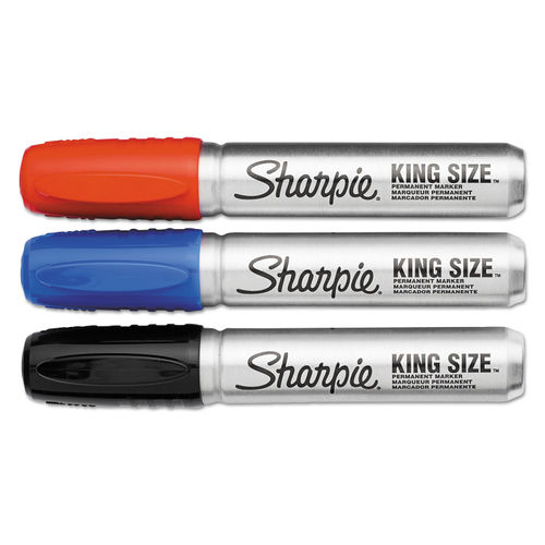 Sharpie Broad Chisel Tip Permanent Marker 4 Pack - Multi-Color, 4