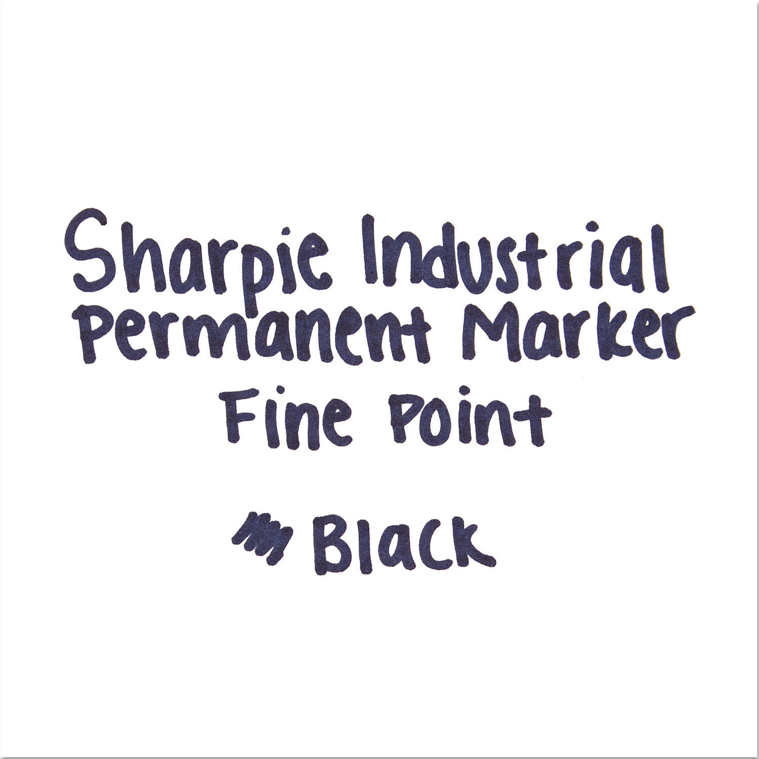 Irwin Sharpie 15001 #25 Black Felt Tip Marker (36/Cs) (Old #Mkl96223)  Chisel Point 15001 IRW15001 - Gas and Supply