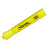 SAN25164PP - Tank Style Highlighters, Fluorescent Yellow Ink, Chisel Tip, Yellow Barrel, 4/Set