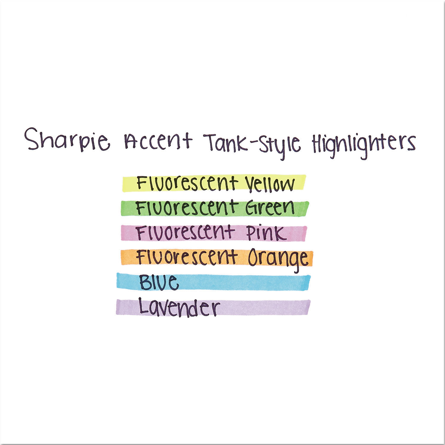 Tank Style Highlighters by Sharpie® SAN25025