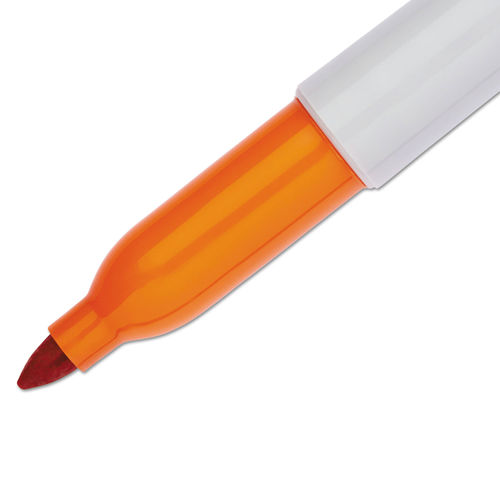 Sharpie Permanent Markers, , Fine Point, Orange PK SAN30006