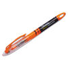 SAN1754466 - Liquid Pen Style Highlighters, Fluorescent Orange Ink, Chisel Tip, Orange/Black/Clear Barrel, Dozen