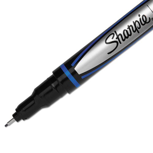 Sharpie Pen Blue Fine, Non Bleeding, Archival-quality