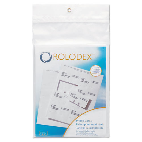 Laser/inkjet Rotary File Cards by Rolodex™ ROL67620 | OnTimeSupplies.com