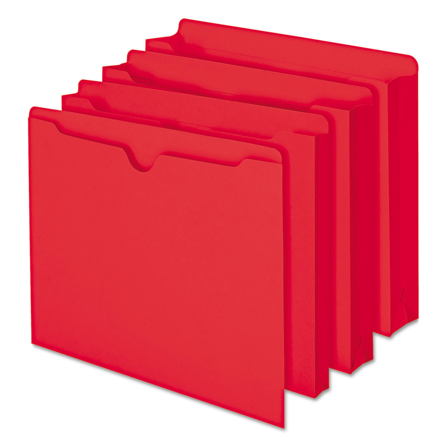 Colored File Jackets with Reinforced DoublePly Tab by Smead® SMD75509