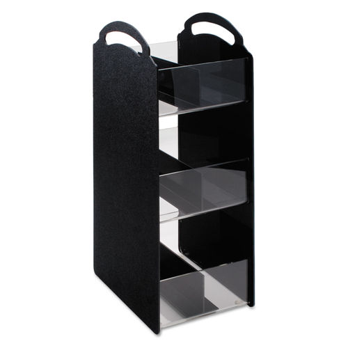 Vertiflex Black Vertical Condiment Organizer