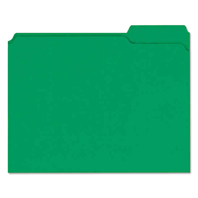 Reinforced Top-Tab File Folders, 1/3-Cut Tabs: Assorted, Letter Size, 1 Reinforced Top-Tab File Folders, 1/3-Cut Tabs: Assorted, Letter Size, 1