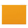 UNV14122 - Deluxe Bright Color Hanging File Folders, Letter Size, 1/5-Cut Tabs, Orange, 25/Box