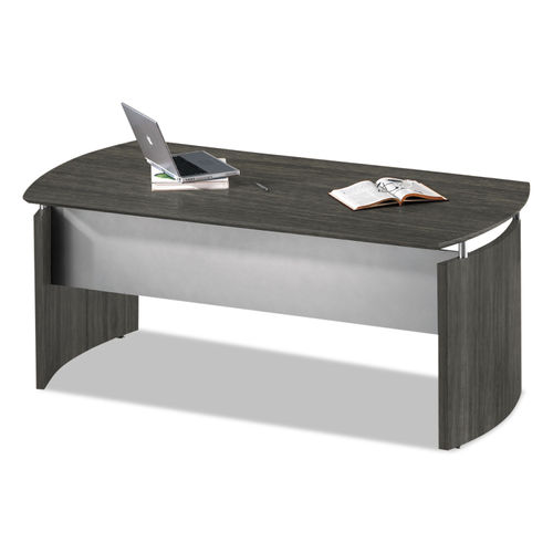 Medina Series Laminate Curved Desk Top By Safco Mlnmndt72lgs