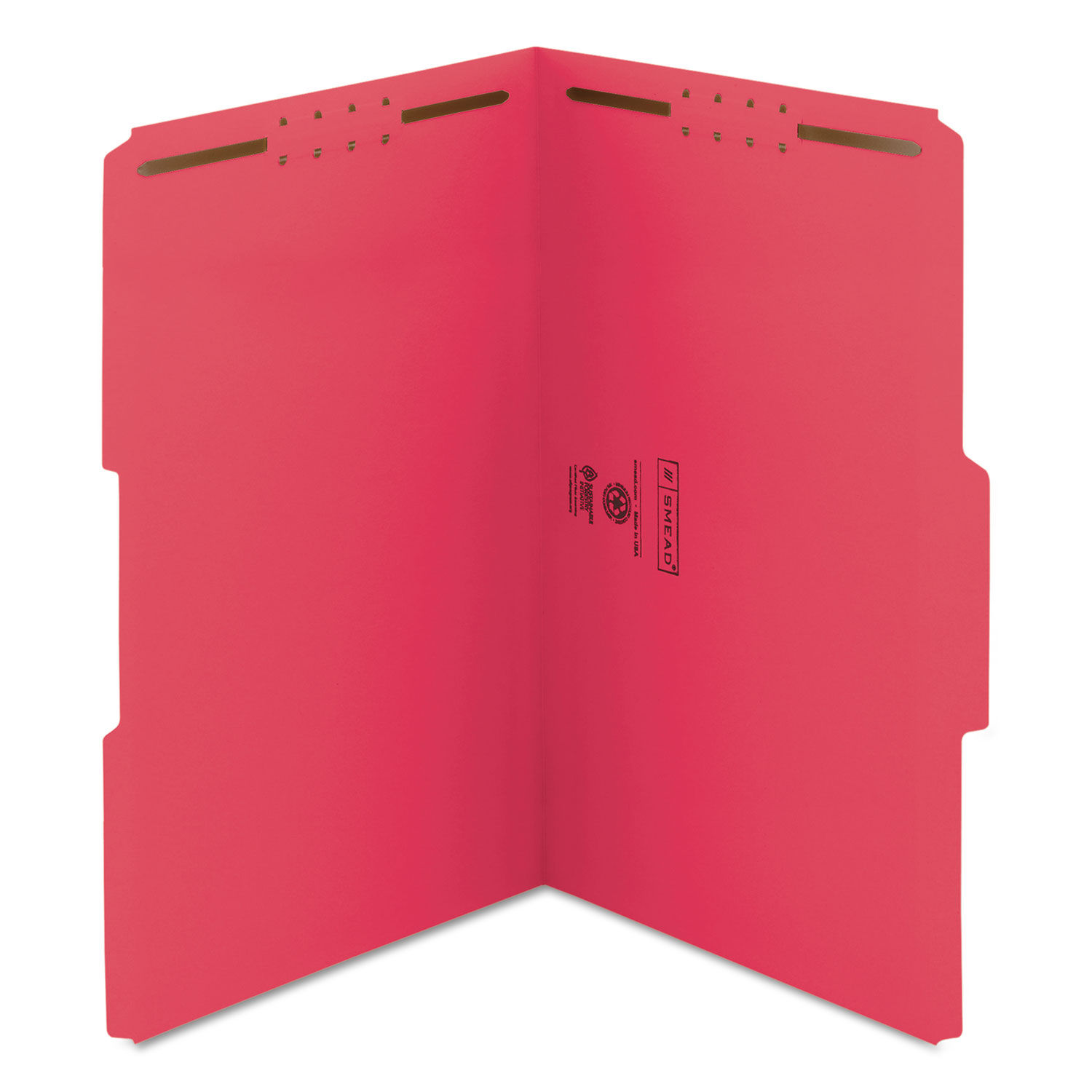 Top Tab Colored 2Fastener Folders by Smead® SMD17740