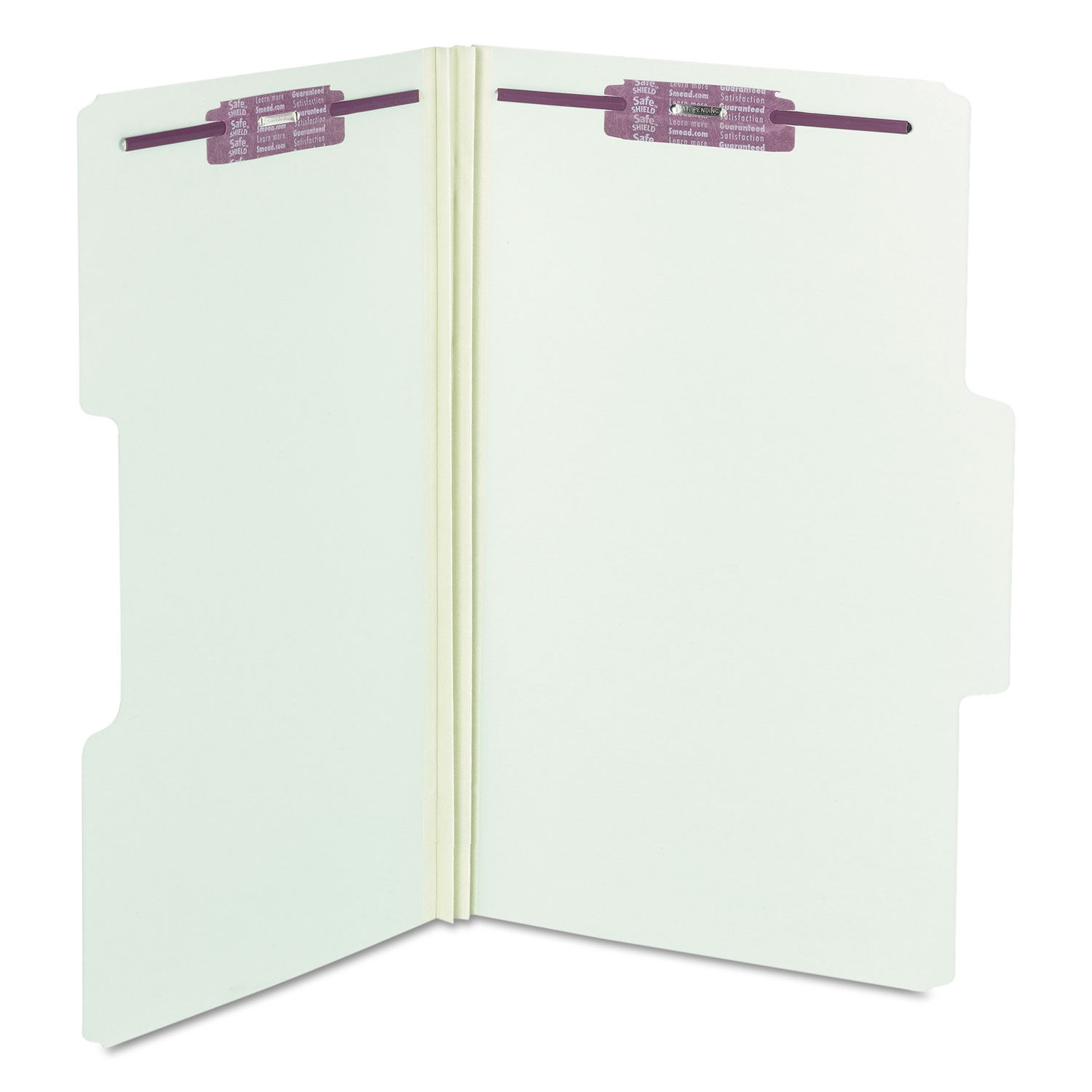 Pressboard File Folder Smead SuperTab Fastener Folder - 1/3-Cut