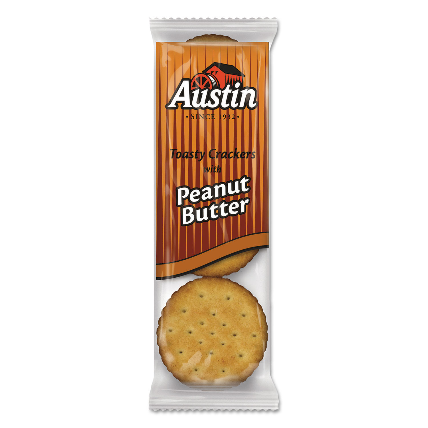 Toasty Crackers w/Peanut Butter by Austin® KEB827548