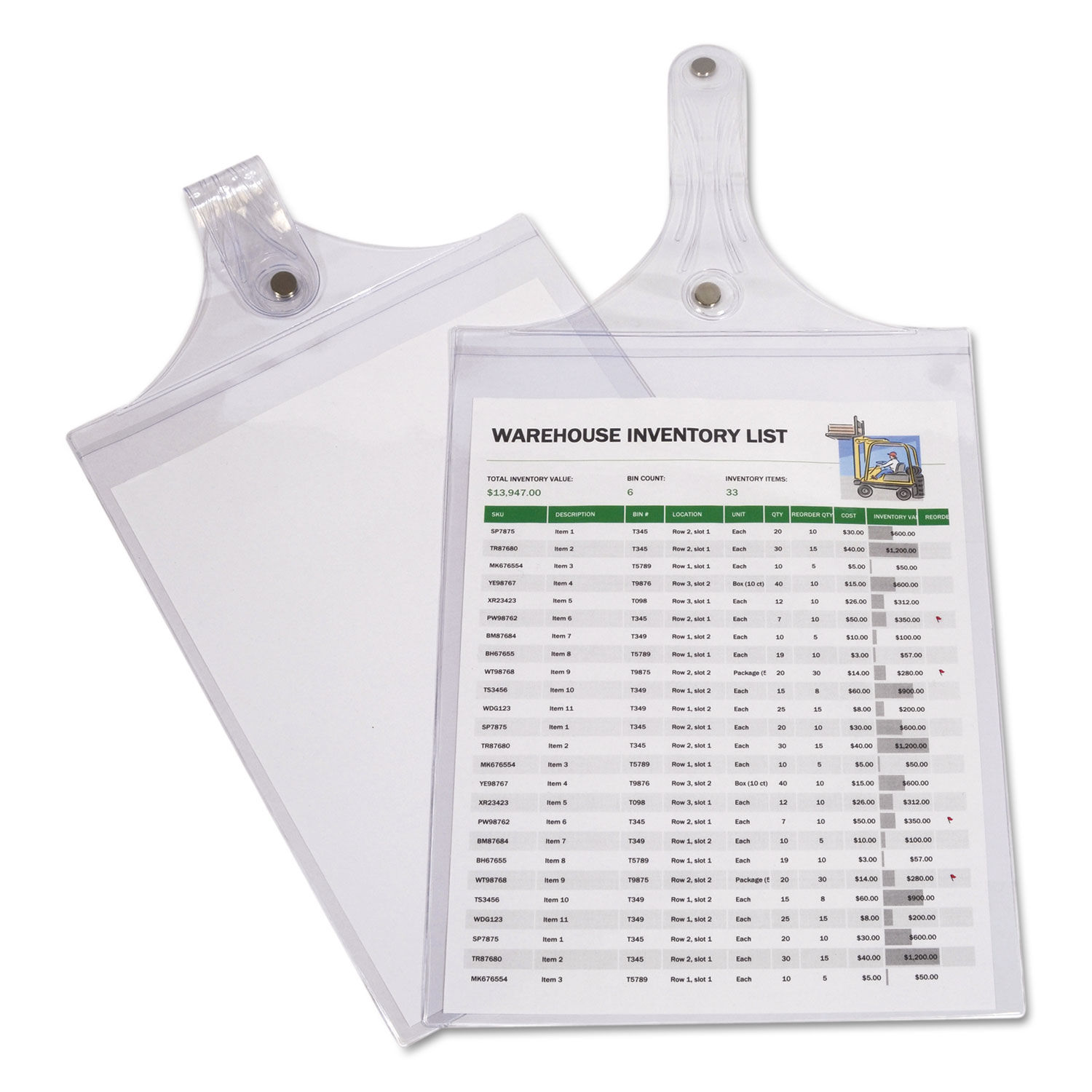 Hanging Shop Ticket Holders by CLine® CLI78912