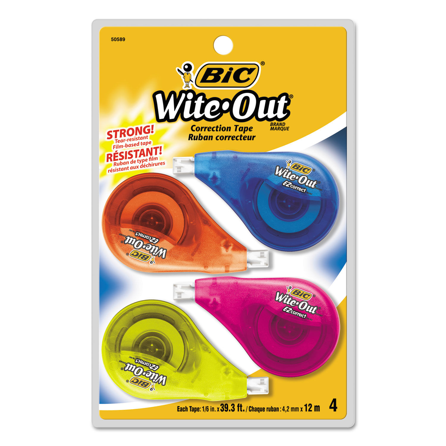 bic white out tape