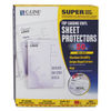 CLI61018 - Super Heavyweight Vinyl Sheet Protectors, Nonglare, 2 Sheets, 11 x 8.5, 50/Box