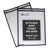 CLI46114 - Shop Ticket Holders, Stitched, Both Sides Clear, 75 Sheets, 11 x 14, 25/Box