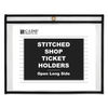 CLI49911 - Shop Ticket Holders, Stitched, Sides Clear, 50 Sheets, 11 x 8.5, 25/Box