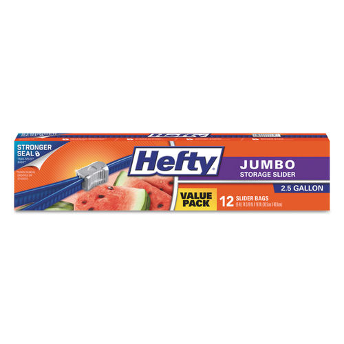 Hefty PROTECT 20 Qt. Clear Storage with Protective Seal 