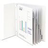 CLI05557 - Sheet Protectors with Index Tabs, Heavy, Clear Tabs, 2", 11 x 8.5, 5/Set