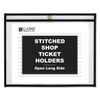CLI49912 - Shop Ticket Holders, Stitched, Both Sides Clear, 75 Sheets, 12 x 9, 25/Box