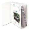 CLI05587 - Sheet Protectors with Index Tabs, Clear Tabs, 2", 11 x 8.5, 8/Set