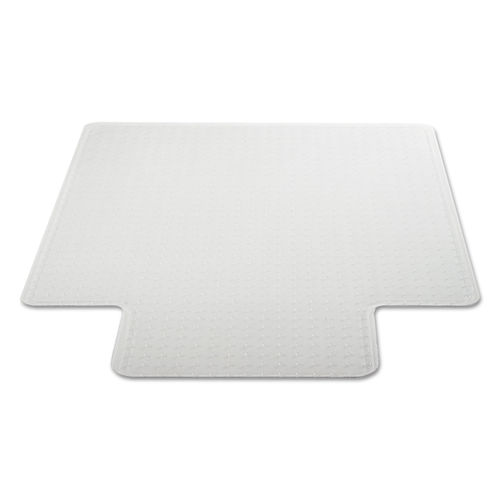 Heavy Duty Low Pile Carpet Chair Mat with Beveled Edge & Lip-36 W