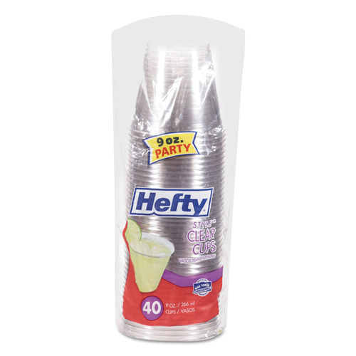Hefty 20-Count 18-oz Clear Plastic Disposable Cups in the Disposable Cups  department at