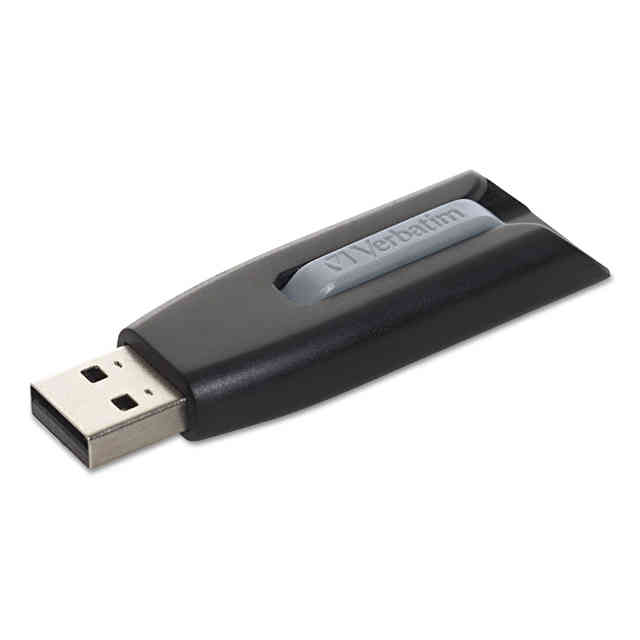 Store 'n' Go V3 USB 3.0 Drive, 64 GB, Black/Gray Store 'n' Go V3 USB 3.0 Drive, 64 GB, Black/Gray