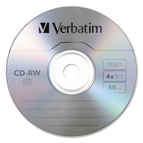 Verbatim CD-RW Colour 12x