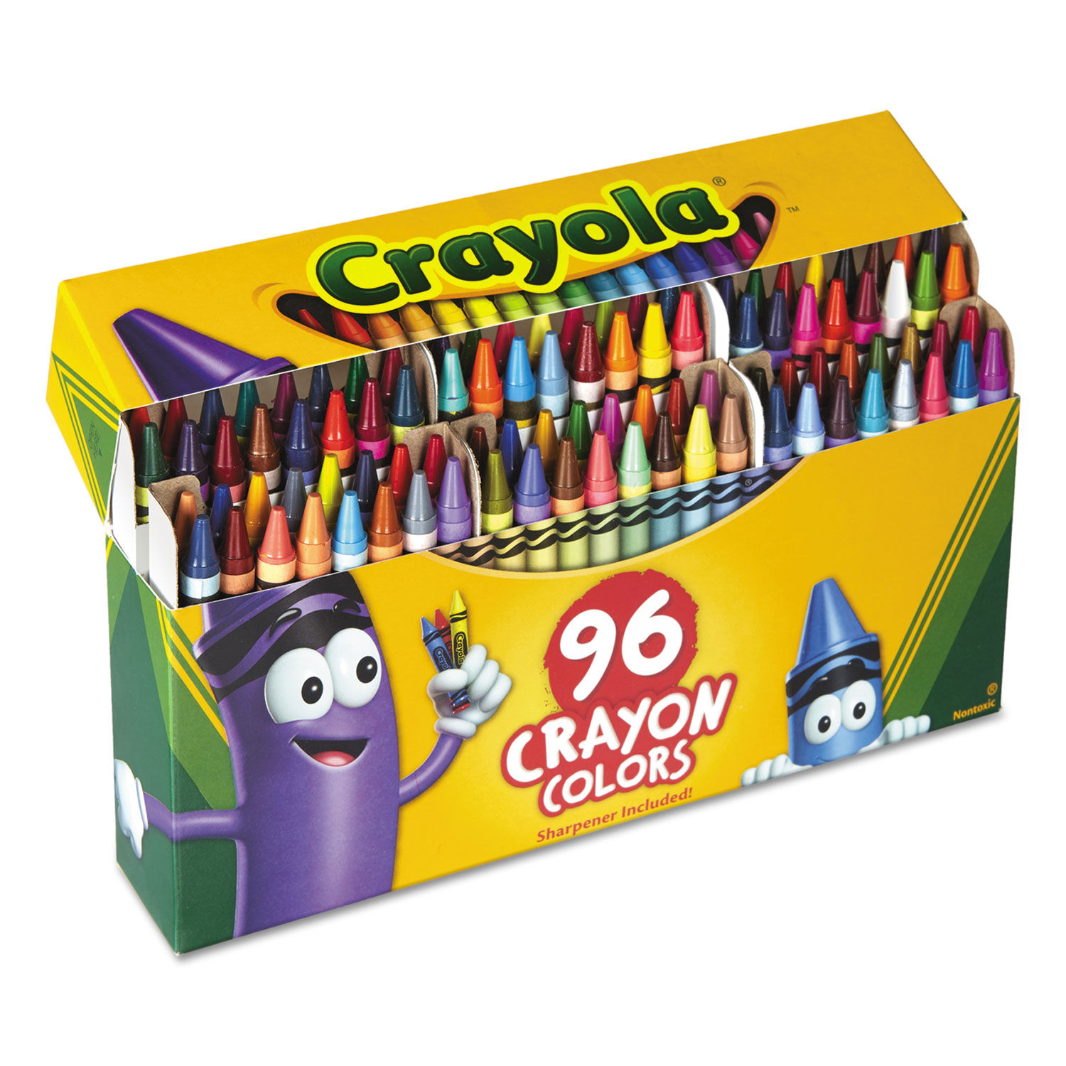 Download Classic Color Crayons in Flip-Top Pack with Sharpener by ...