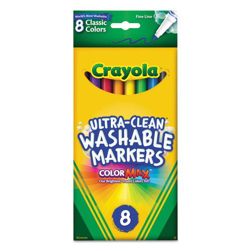 Colors of the World Fine Line Markers, 24 Count, Crayola.com