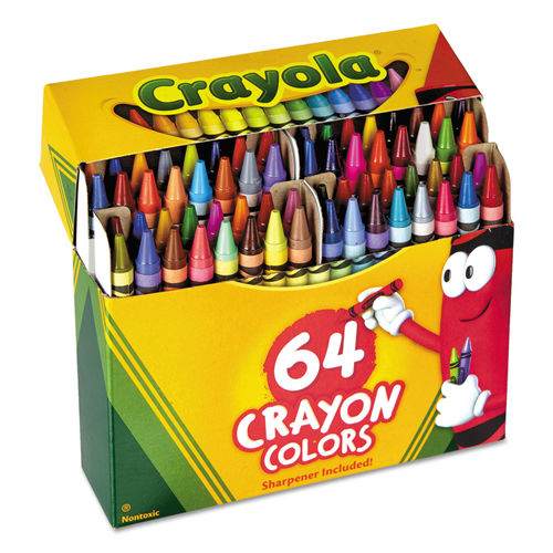 Classic Color Crayons, Peggable Retail Pack, Peggable Retail Pack