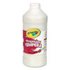 CYO541232053 - Premier Tempera Paint, White, 32 oz Bottle