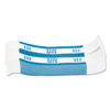 CTX400100 - Currency Straps, Blue, $100 in Dollar Bills, 1000 Bands/Pack