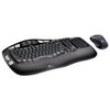 LOG920002555 - MK550 Wireless Wave Keyboard + Mouse Combo, 2.4 GHz Frequency/30 ft Wireless Range, Black