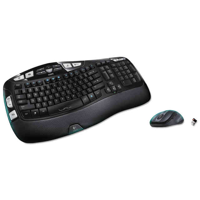 Logitech MK550 Wireless Wave Keyboard & Mouse Comfort Combo