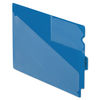 PFX13542 - Colored Poly Out Guides with Center Tab, 1/3-Cut End Tab, Out, 8.5 x 11, Blue, 50/Box