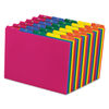 PFX40143 - Poly Top Tab File Guides, 1/5-Cut Top Tab, 1 to 30-31, 8.5 x 11, Assorted Colors, 31/Set