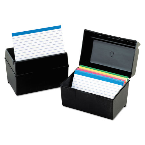 Plastic Index Card File by Oxford™ OXF01351