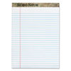 TOP74880 - Second Nature Recycled Ruled Pads, Wide/Legal Rule, 50 White 8.5 x 11.75 Sheets, Dozen