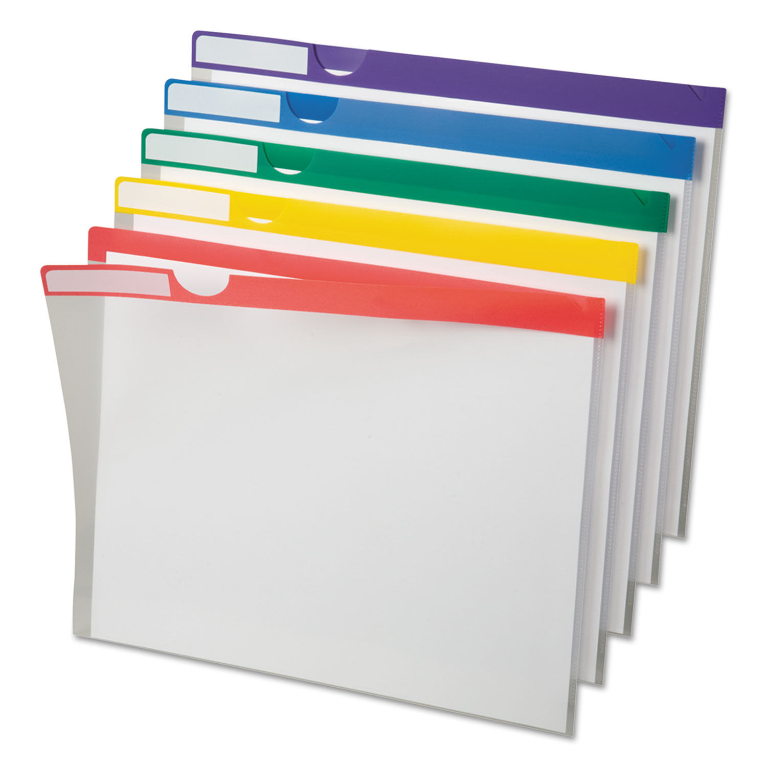 Clear Poly Index Folders by Pendaflex PFX50981 | OnTimeSupplies.com