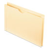 PFX23200 - Manila Reinforced File Jackets, 2-Ply Straight Tab, Legal Size, Manila, 50/Box