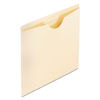 PFX22000 - Manila Reinforced File Jackets, 2-Ply Straight Tab, Letter Size, Manila, 100/Box