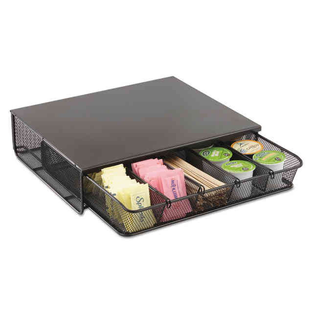 One Drawer Hospitality Organizer, 5 Compartments, 12.5 x 11.25 x 3.25, Black One Drawer Hospitality Organizer, 5 Compartments, 12.5 x 11.25 x 3.25, Black