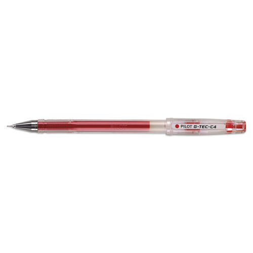 Pilot G-Tec-C4 Ultra Fine 0.4mm Gel Ink Rollerball Pen, Pack of 10