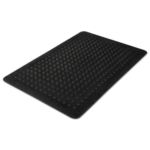 Guardian Flex Step Rubber Anti-Fatigue Mat Polypropylene 24 x 36 Black