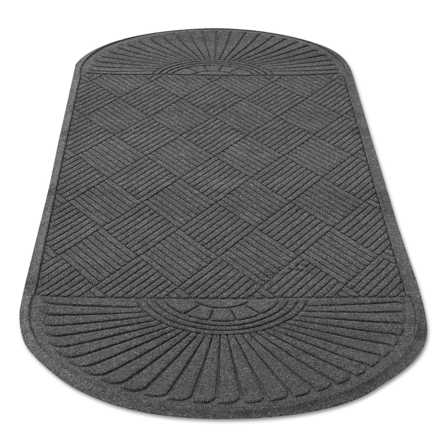 Guardian Floor Protection EcoGuard Floor Mat - Indoor, Outdoor, Floor, Hard  Floor, Carpeted Floor, Entryway, Hallway, Lobby - 60 Length x 36 Width -  Rectangle - Polyethylene Terephthalate (PET), Fabric - Charcoal 