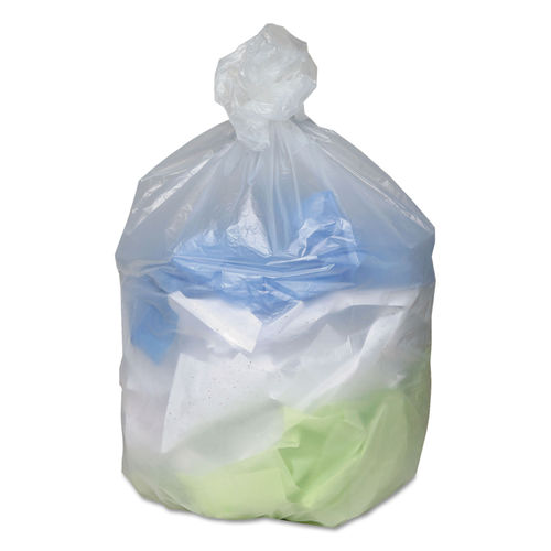 10 Gal. Clear Waste Liner Trash Bags (250-Count)