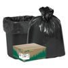 WBIRNW2410 - Linear Low Density Recycled Can Liners, 10 gal, 0.85 mil, 24" x 23", Black, 25 Bags/Roll, 20 Rolls/Carton